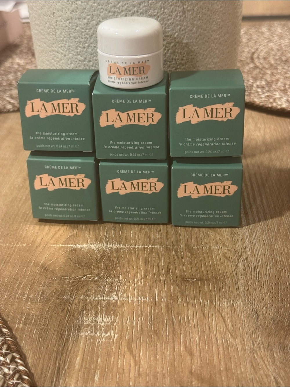 NIB La Mer The Moisturizing Cream (Mini) 6x7ml